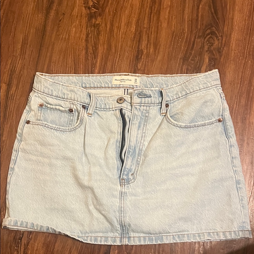 Abercrombie&fitch denim skirt